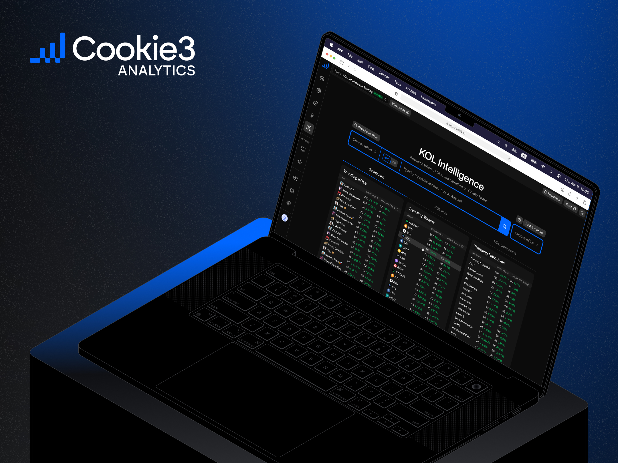 Cookie3 Analytics cover